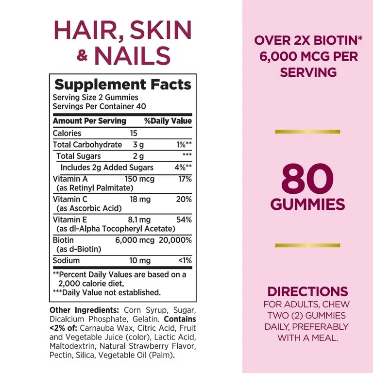 What is Nature's Bounty Hair, Skin & Nails?